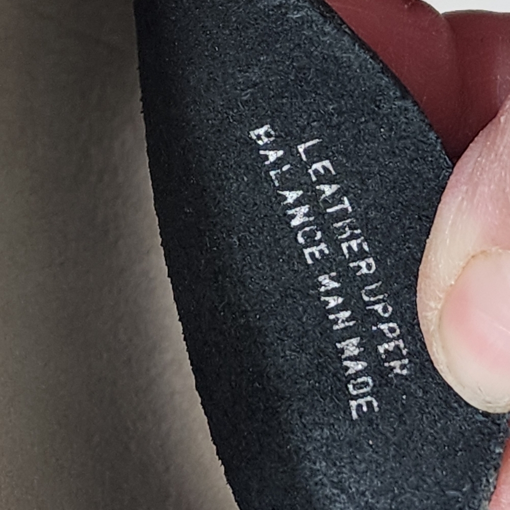 Black Leather Women's Slide Sandals - Picture 6 of 6